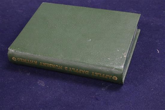 Potter, Beatrix - Appley Dappleys Nursery Rhymes, 1st edition, sextodecimo, 16mo, original boards,